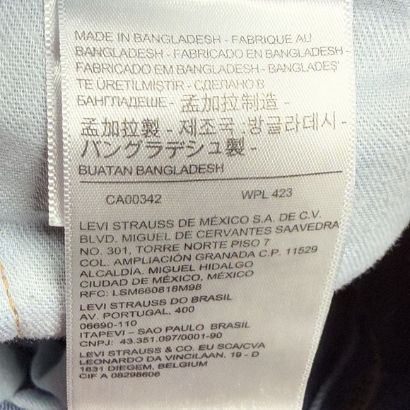 Levis 550 Jeans Mens 40x30 Relaxed Fit Straight Leg Ranch Rodeo Cowboy Denim - Picture 2 of 10